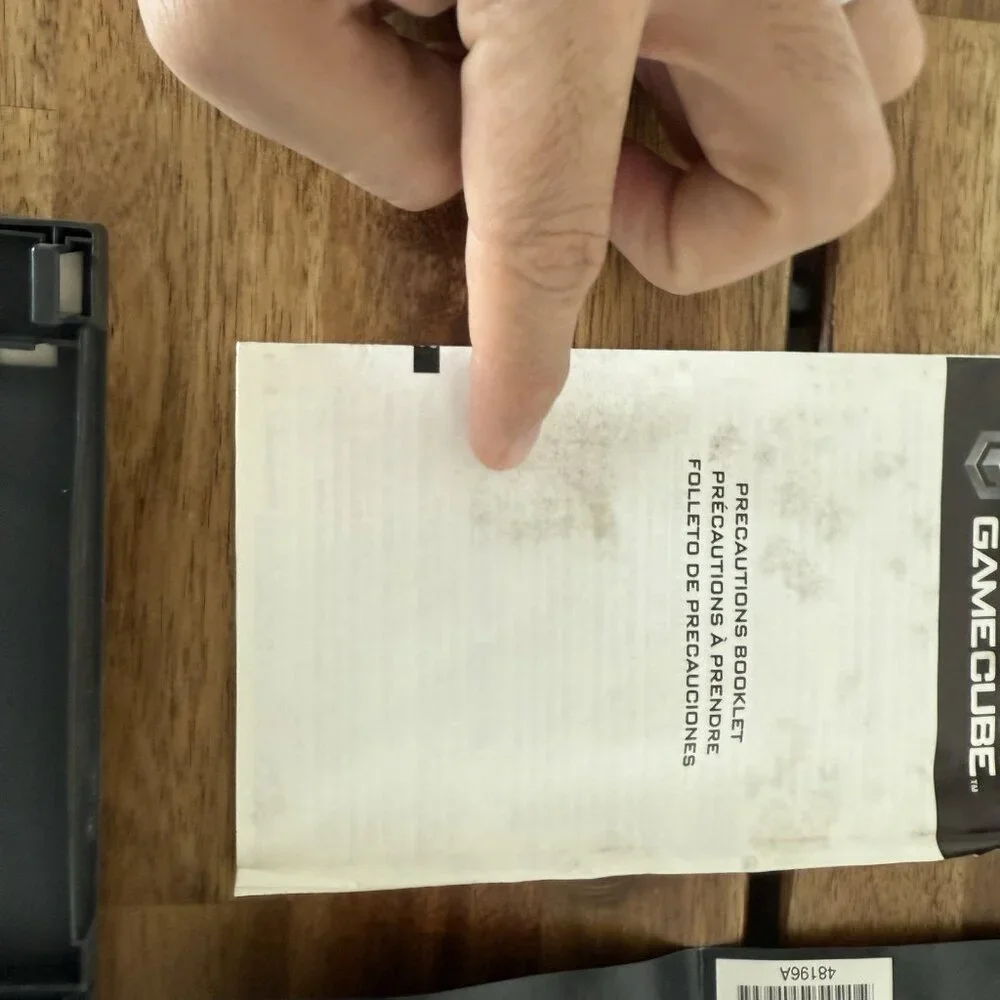 Top Gun: Combat Zones BOX ONLY (Nintendo GameCube, 2002) COVER HAS WATER DAMAGE!
